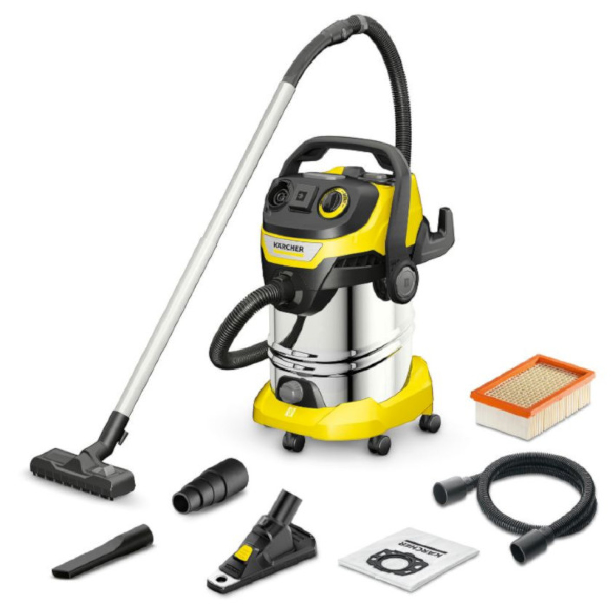  aspirador multiusos sólidos y líquidos wd 6 p s ka gama profesional karcher