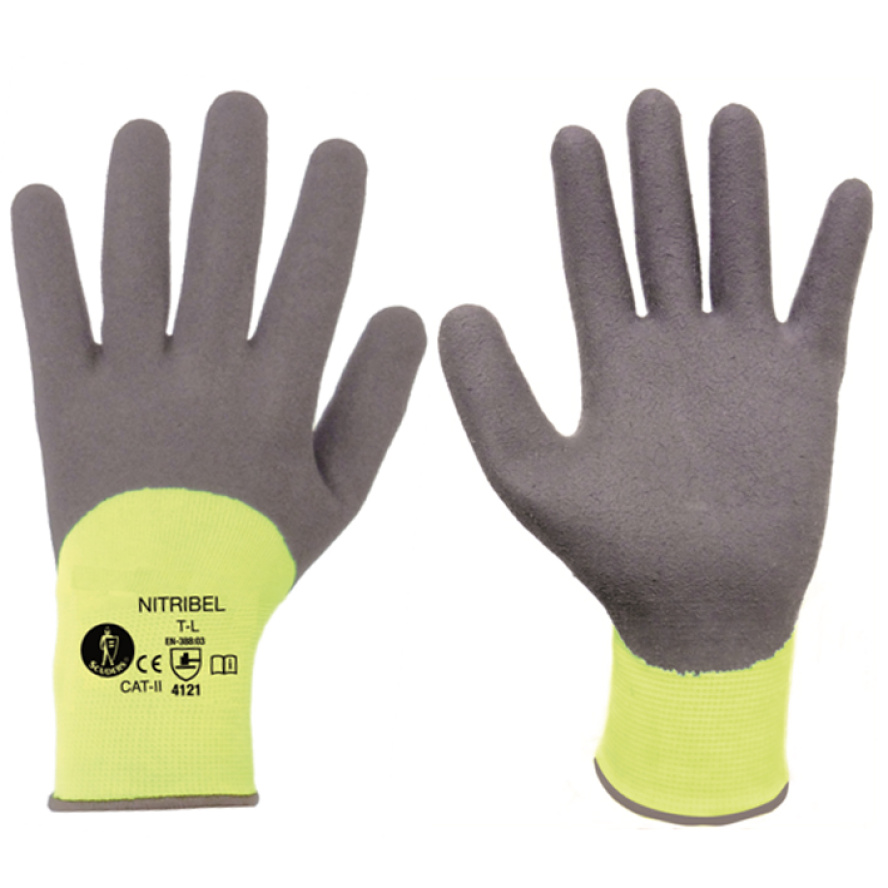  guantes nitrilo nylon t-l gama profesional 