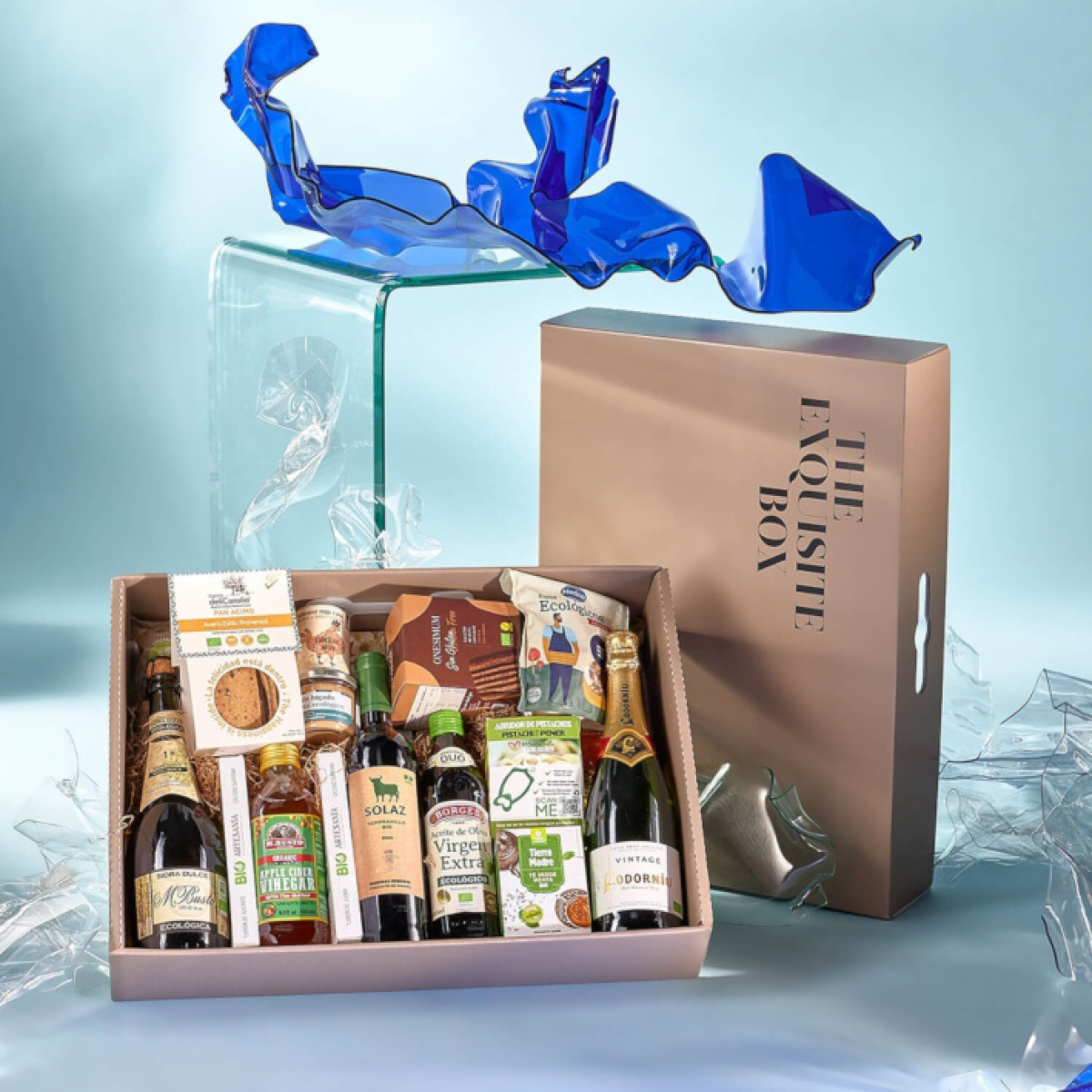  lote gourmet ecológico the exquisite box navidad 