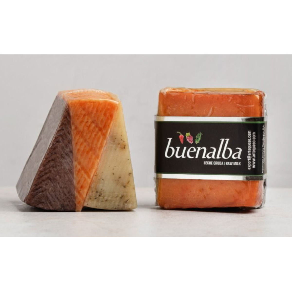  pack 3 cuñas queso buenalba  buenalba