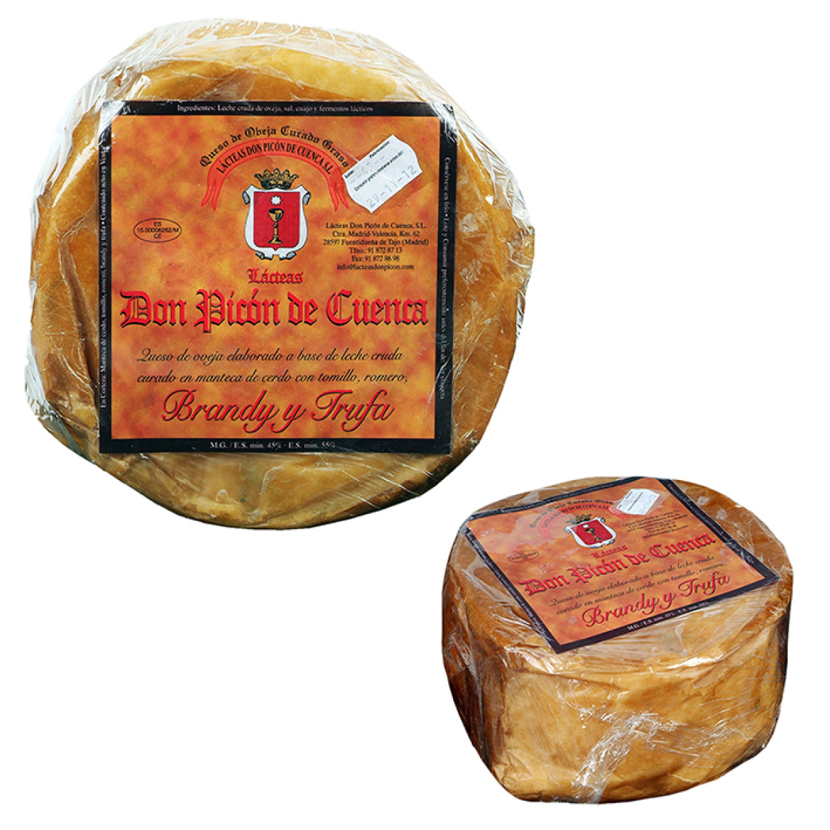  queso don picón de cuenca 3 kg. alimentación donpiconde