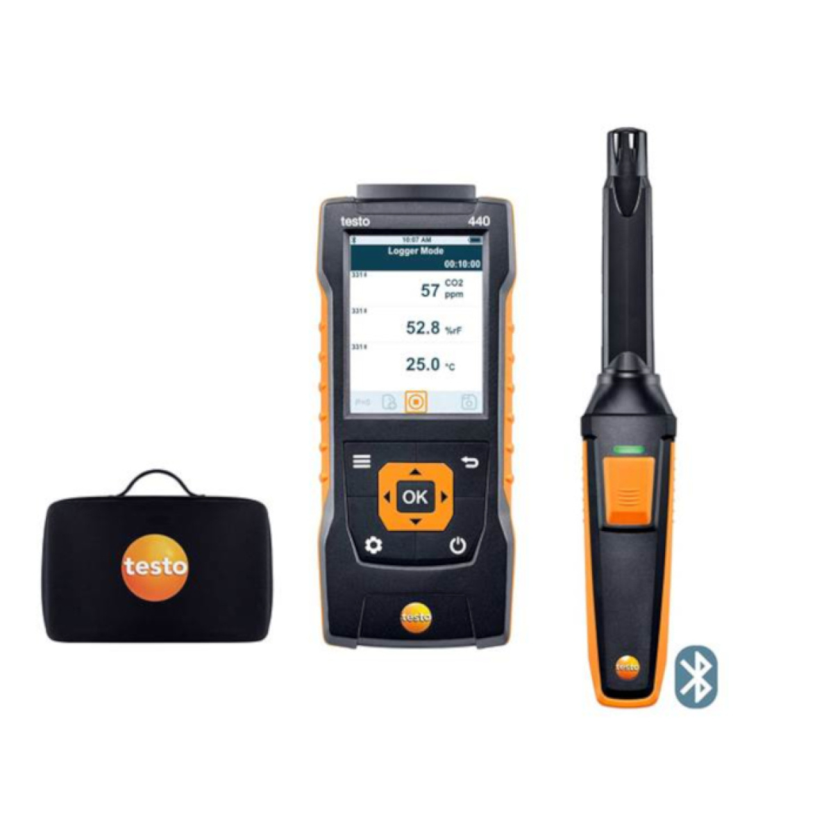  set co2 con bluetooth testo gama profesional testo