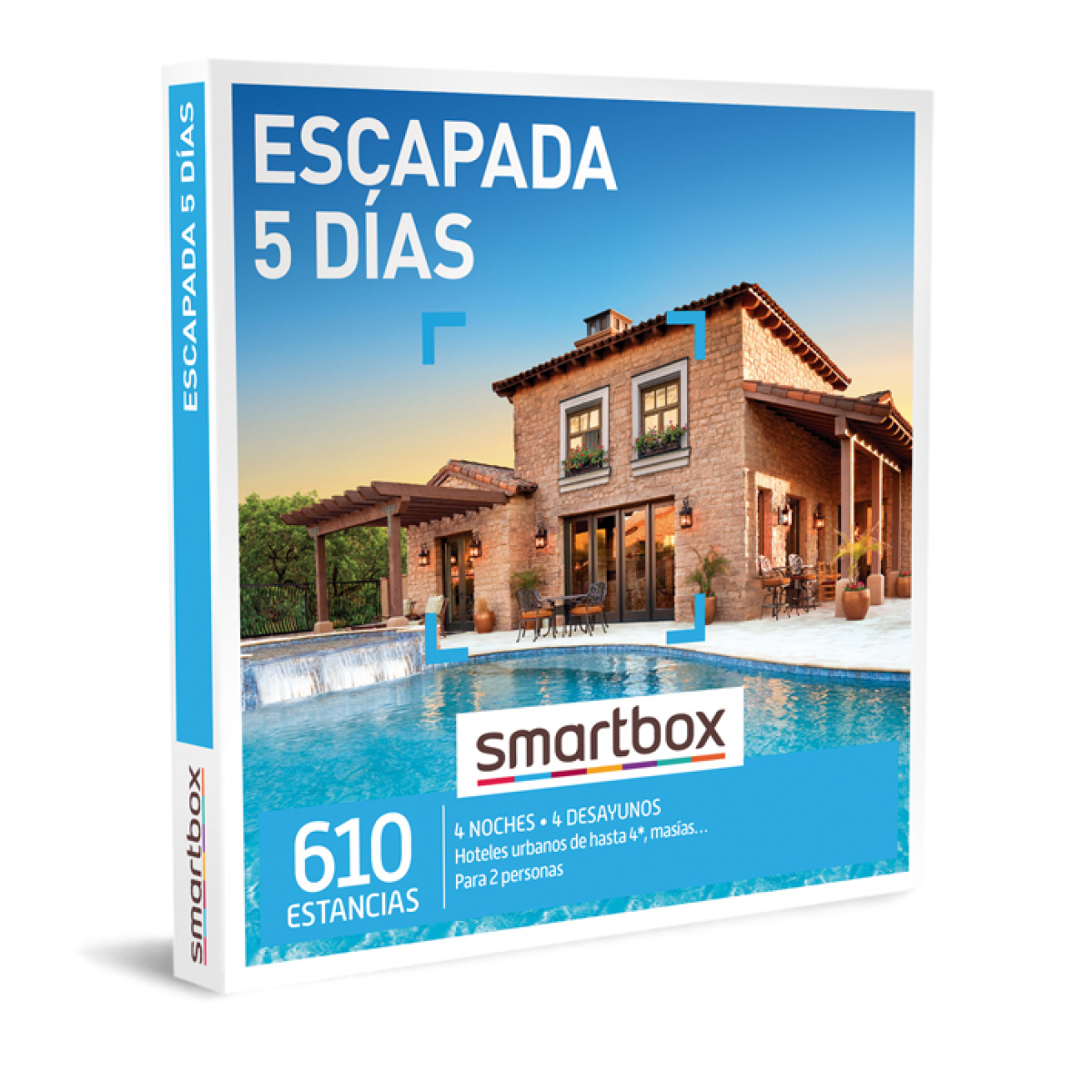  smartbox escapada cinco días digital experiencias y tarjetas 